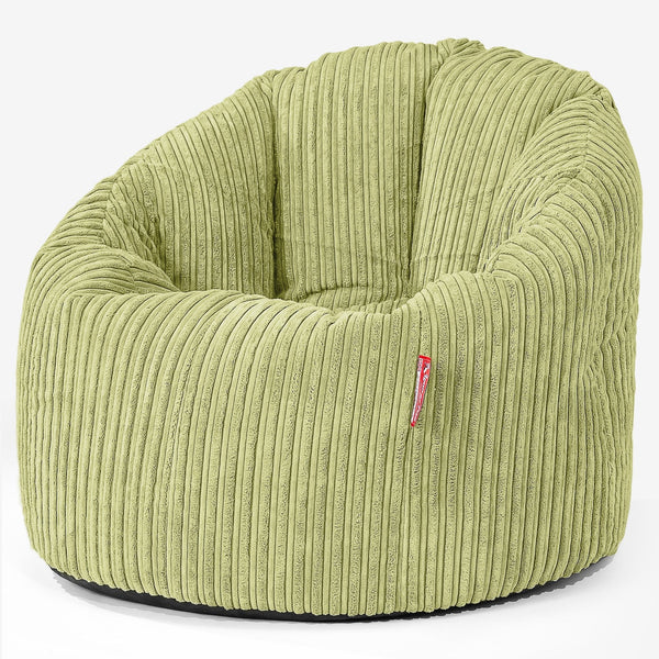 Siedzisko pufa worki sako Cuddle Up - Klasyczny sztruks Limonka 01