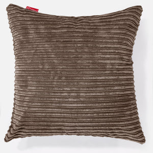 Poszewka na poduszkę ozdobna XL 70 x 70cm - Klasyczny sztruks Moka