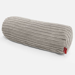 Poszewka na poduszkę ozdobna wałek 20 x 55cm - Klasyczny sztruks Mysi