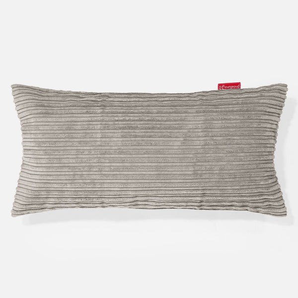 Poduszka XL prostokątna 40 x 80cm - Klasyczny sztruks Mysi 01