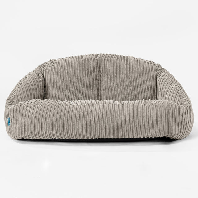 Sofa pufa dla dzieci Bubble 2-6 lat - Klasyczny sztruks Mysi 01