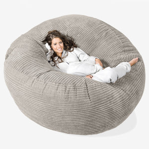 Sofa pufa XXL Mega Mammoth - Klasyczny sztruks Mysi