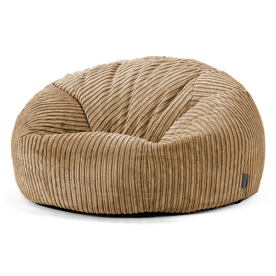 Klasyczna sofa pufa - Klasyczny sztruks Piasek 01