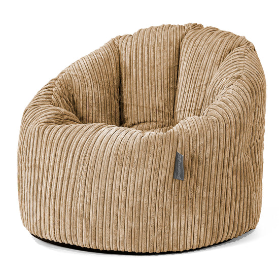 Siedzisko pufa worki sako Cuddle Up - Klasyczny sztruks Piasek 01