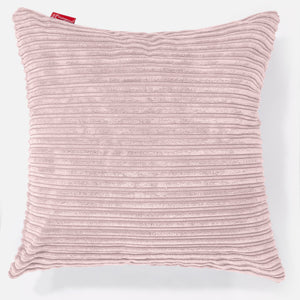 Poszewka na poduszkę ozdobna XL 70 x 70cm - Klasyczny sztruks Pudrowy