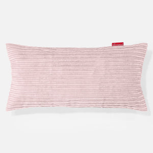Poszewka na poduszkę XL prostokątna 40 x 70cm - Klasyczny sztruks Pudrowy