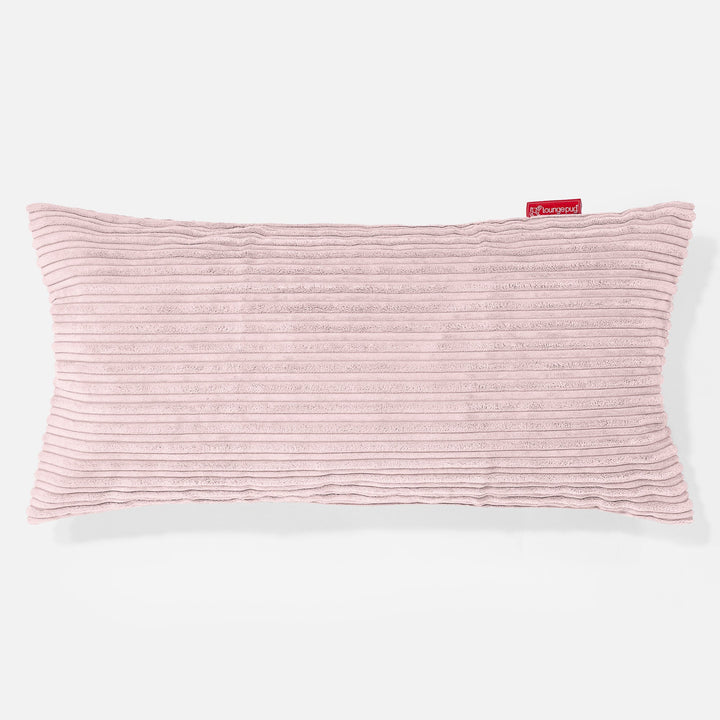 Poduszka XL prostokątna 40 x 80cm - Klasyczny sztruks Pudrowy 01