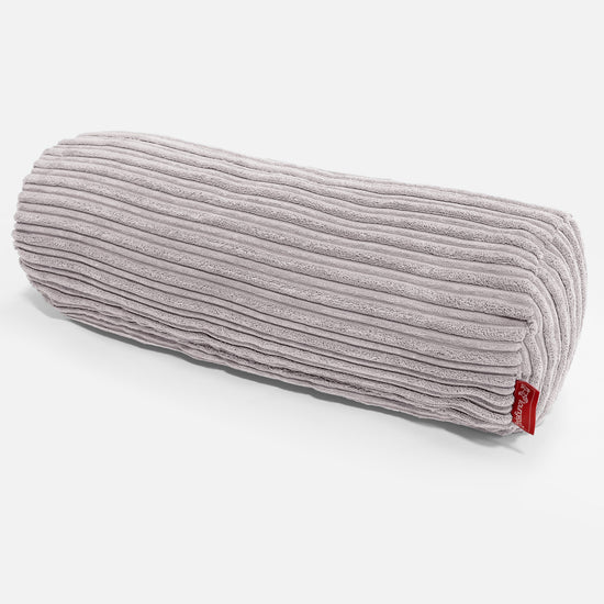 Poduszka ozdobna wałek 20 x 55cm - Klasyczny sztruks Szarość delfina 01