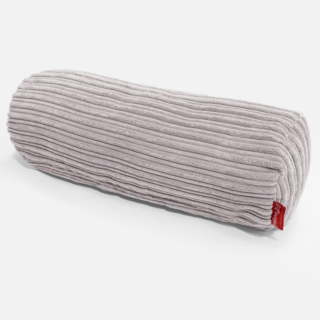 Poduszka ozdobna wałek 20 x 55cm - Klasyczny sztruks Szarość delfina 01