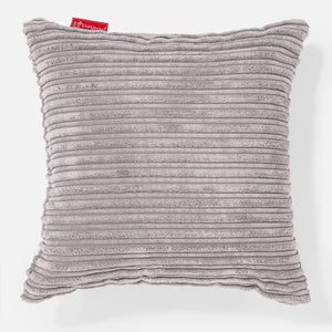 Poszewka na poduszkę ozdobna XL 70 x 70cm - Klasyczny sztruks Szarość delfina