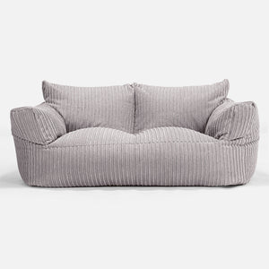 Sofa pufa Josephine - Klasyczny sztruks Szarość delfina