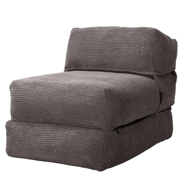 Siedzisko-łóżko pojedyncze Avery futon - Pom Pom Antracytowa szarość 01