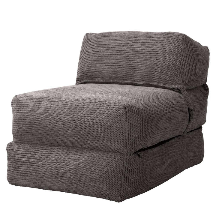 Siedzisko-łóżko pojedyncze Avery futon - Pom Pom Antracytowa szarość 01