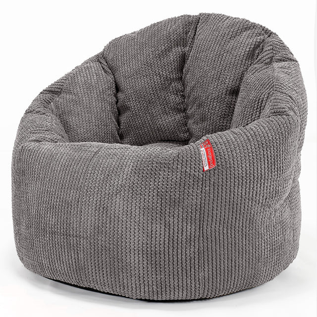 Siedzisko pufa worki sako Cuddle Up - Pom Pom Antracytowa szarość 01