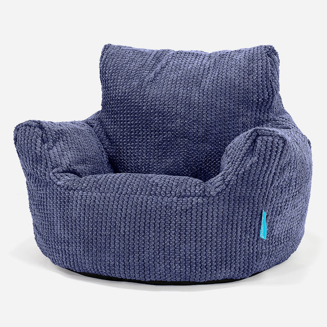 Fotel pufa worki sako dla malucha 1-3 lata - Pom Pom Fiolet 01