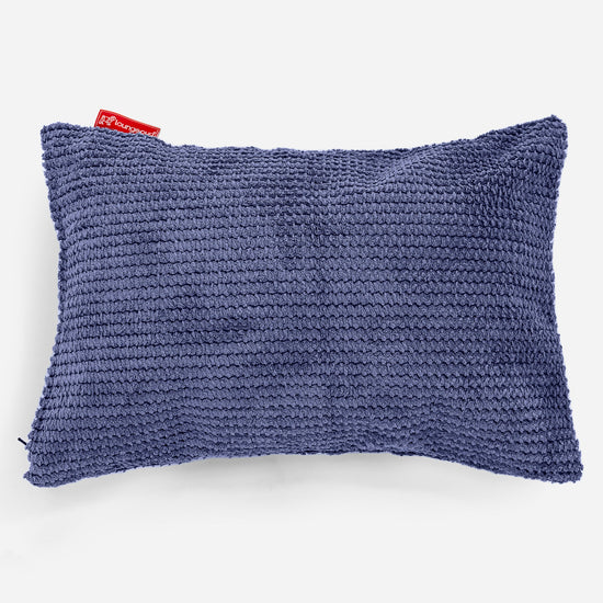 Poduszka ozdobna prostokątna 35 x 50cm - Pom Pom Fiolet 01