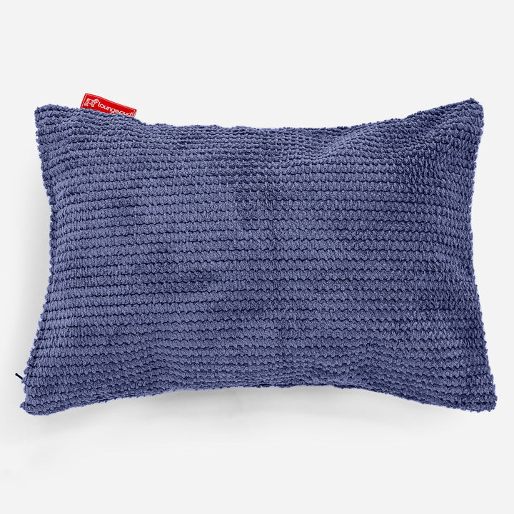 Poduszka ozdobna prostokątna 35 x 50cm - Pom Pom Fiolet 01