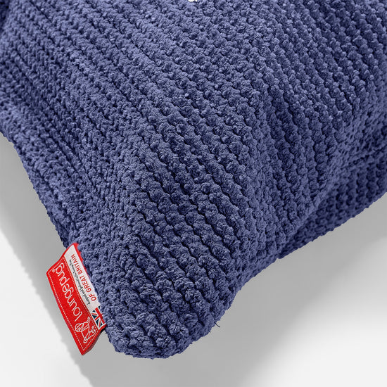 Poduszka XL prostokątna 40 x 80cm - Pom Pom Fiolet 02