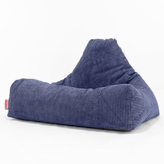 Pufa leżanka - Pom Pom Fiolet 01