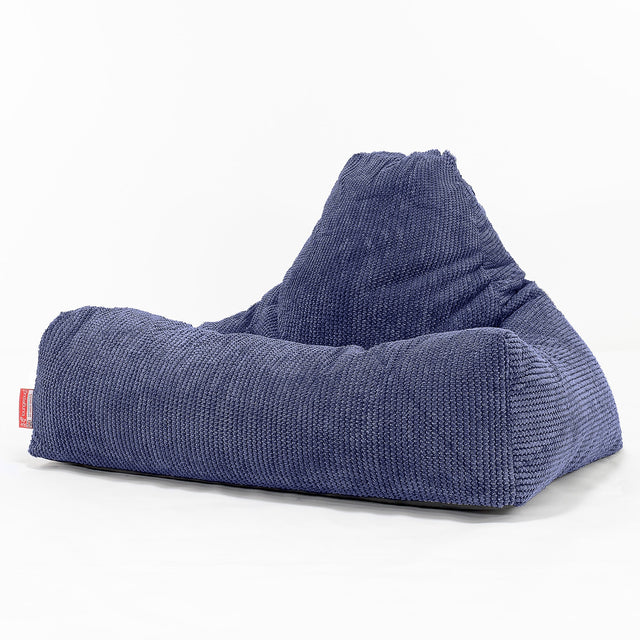 Pufa leżanka - Pom Pom Fiolet 01