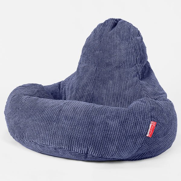 Siedzisko dla graczy pufa sako Ultra Lux - Pom Pom Fiolet 01
