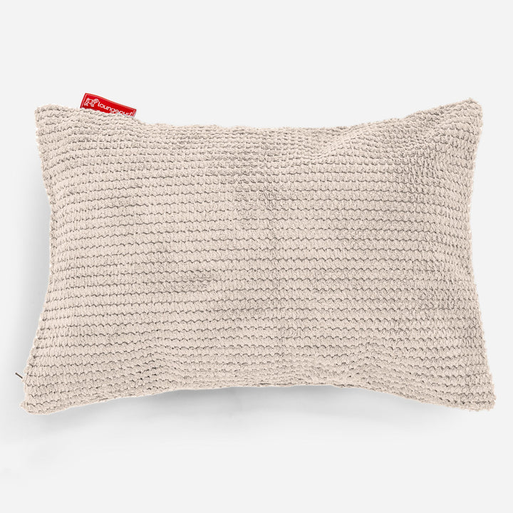 Poduszka ozdobna prostokątna 35 x 50cm - Pom Pom Kość słoniowa 01