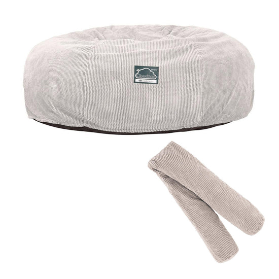 Sofa pufa piankowa typu king size CloudSac 3000 XXL - Pom Pom Kość słoniowa 08