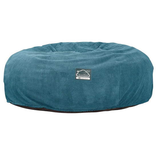 Sofa pufa piankowa typu king size CloudSac 3000 XXL - Pom Pom Morski błękit 06