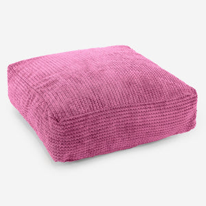 Duża poduszka podłogowa - Pom Pom Róż