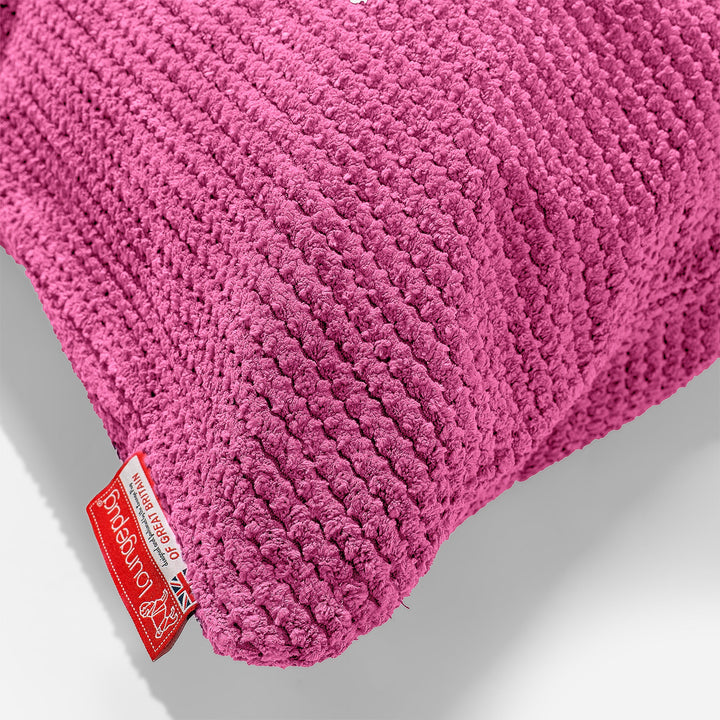 Poduszka XL prostokątna 40 x 80cm - Pom Pom Róż 02