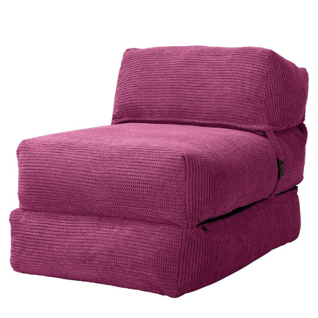 Siedzisko-łóżko pojedyncze Avery futon - Pom Pom Róż 01