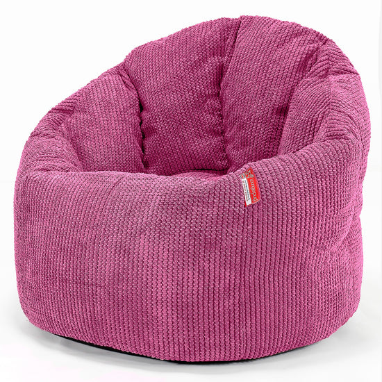 Siedzisko pufa worki sako Cuddle Up - Pom Pom Róż 01