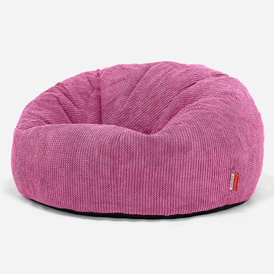 Sofa pufa dla dzieci 6-14 lat - Pom Pom Róż 02