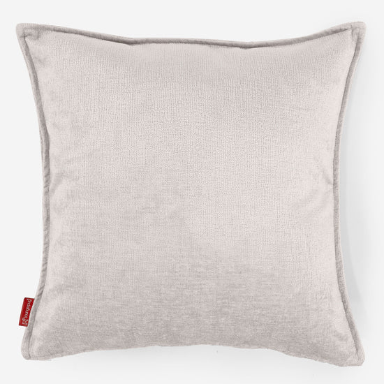 Poszewka na poduszkę ozdobna XL 70 x 70cm - Szenila Śmietanka 01