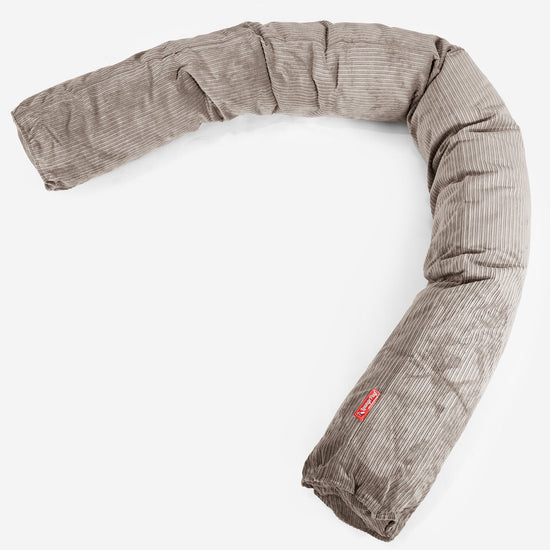 Poduszka wąż XXL - Prążkowany sztruks Mysi 01