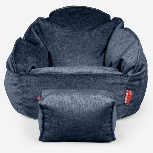 Siedzisko pufa sako Bubble - Szenila Granat 02