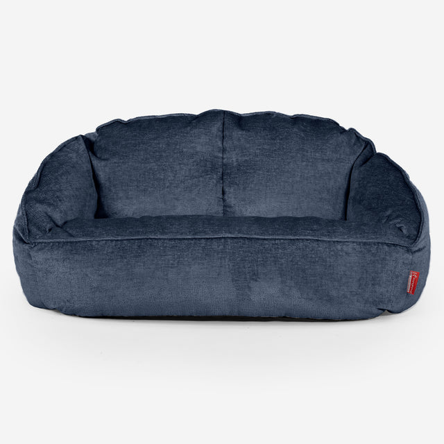 Sofa pufa Bubble - Szenila Granat 01