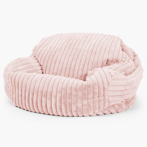 Sofa pufa Sabine - Sztruks ultra plusz Łosoś