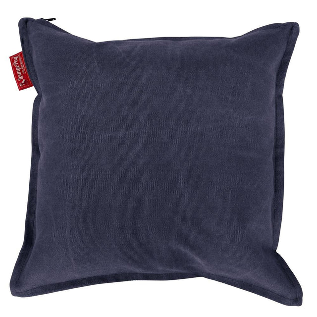 Poduszka ozdobna XL 70 x 70cm - Sprany dżins Granat 01