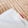 Narzuta / koc Sherpa - Sztruks ultra plusz Brzoskwinia 02