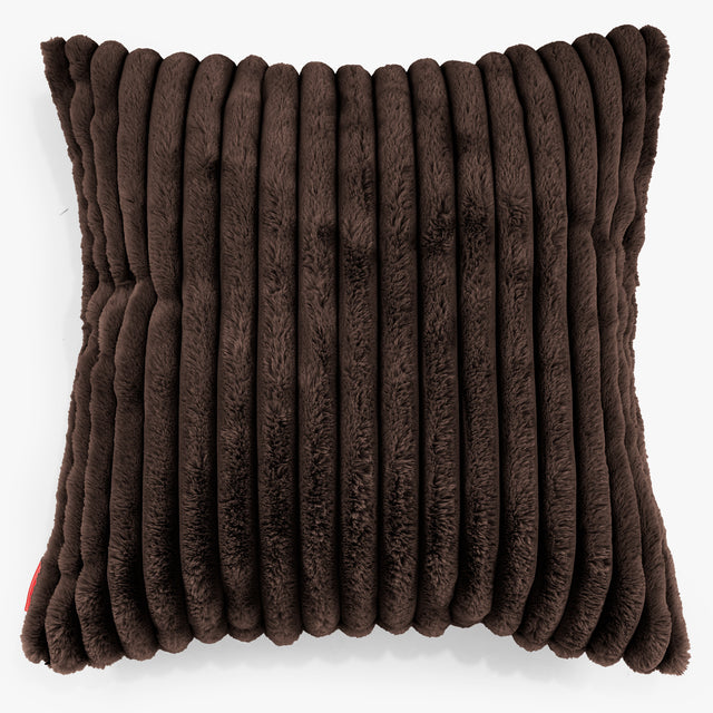 Poszewka na poduszkę ozdobna XL 70 x 70cm - Sztruks ultra plusz Sobolowy 01