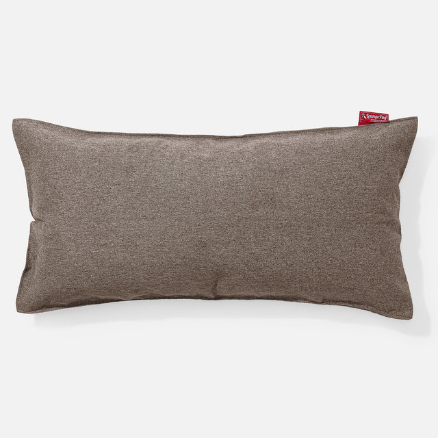 Poduszka XL prostokątna 40 x 80cm - Wełna Interalli Herbatnik 01