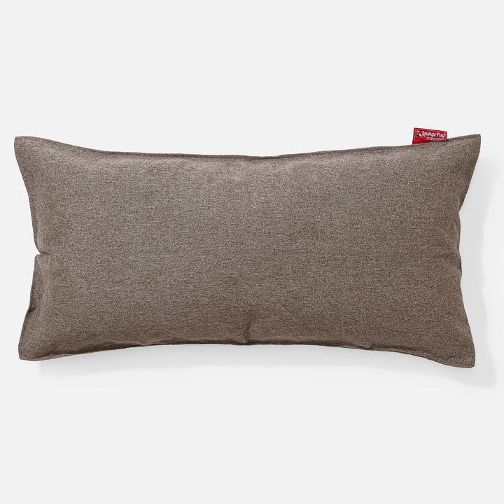 Poduszka XL prostokątna 40 x 80cm - Wełna Interalli Herbatnik 01