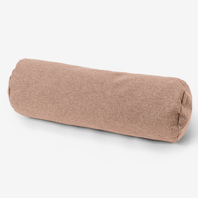 Poduszka ozdobna wałek 20 x 55cm - Wełna Interalli Piasek 01