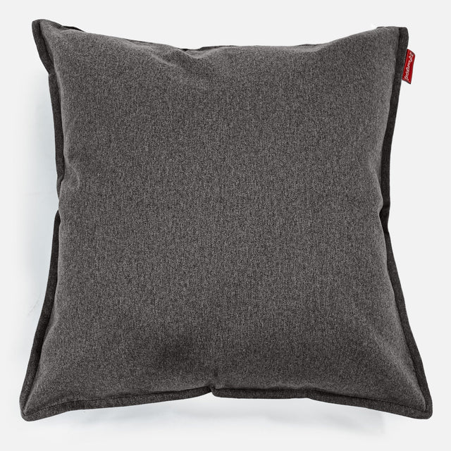Poduszka ozdobna XL 70 x 70cm - Wełna Interalli Szarość 01