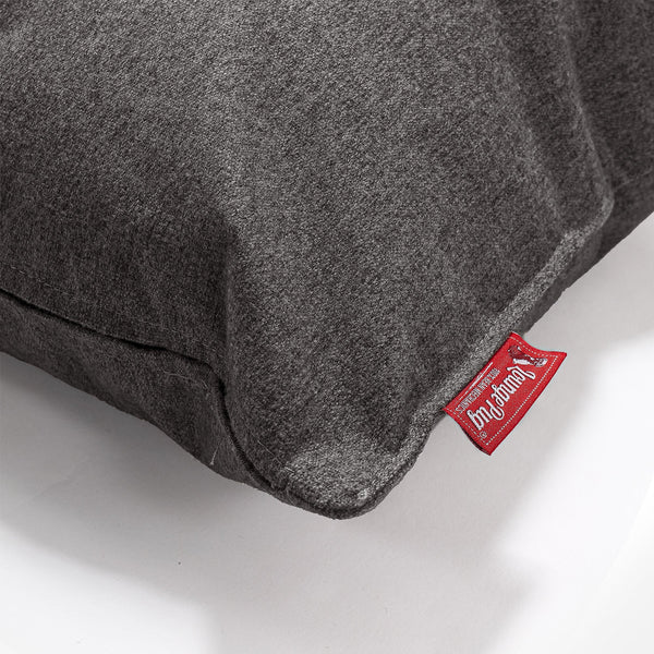 Poszewka na poduszkę ozdobna XL 70 x 70cm - Wełna Interalli Szarość Fabric Close-up Image