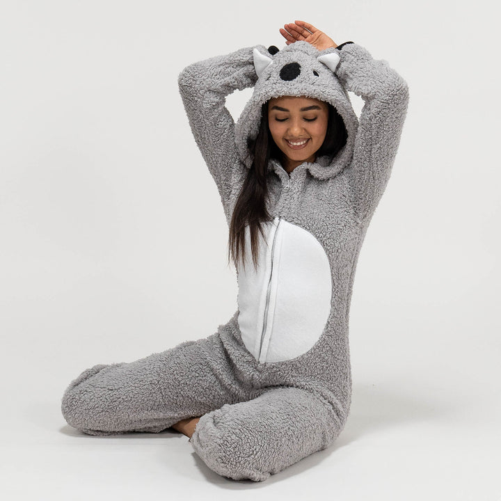 Polarowy kombinezon damska - Miś koala 05
