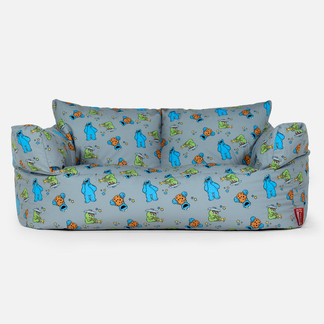 Sofa pufa - Ciasteczkowy Potwór i Oskar 01