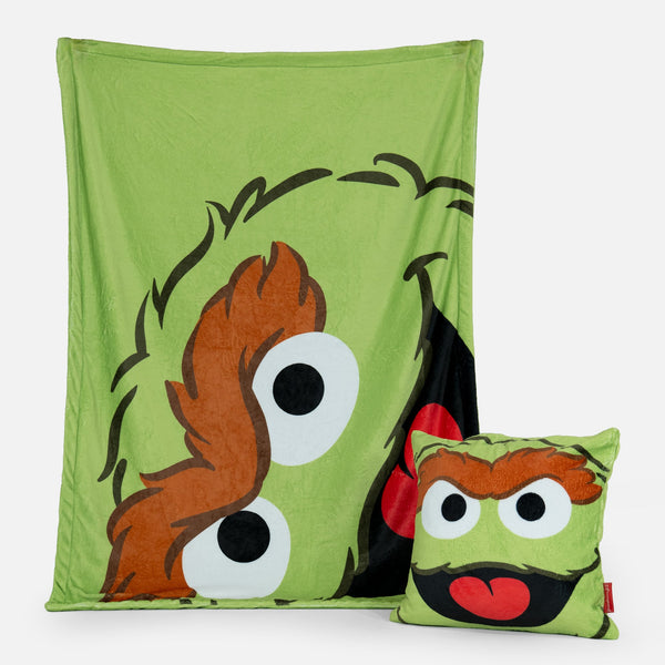 Narzuta / koc - Oskar Zrzęda Fabric Close-up Image