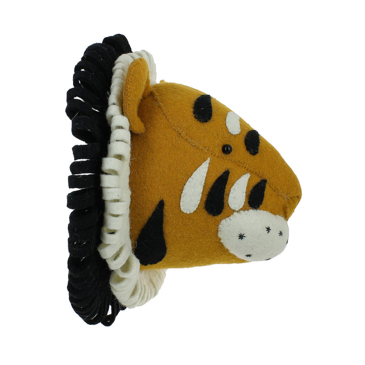 Mini głowa zwierzęcia na ścianę - Tygrys 04